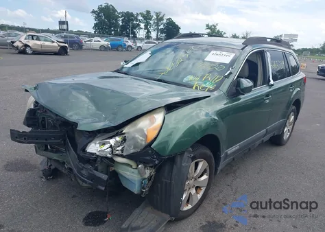 2010 Subaru Outback 3.6R Limited from USA, damaged, VIN 4S4BRDKC3A2316698